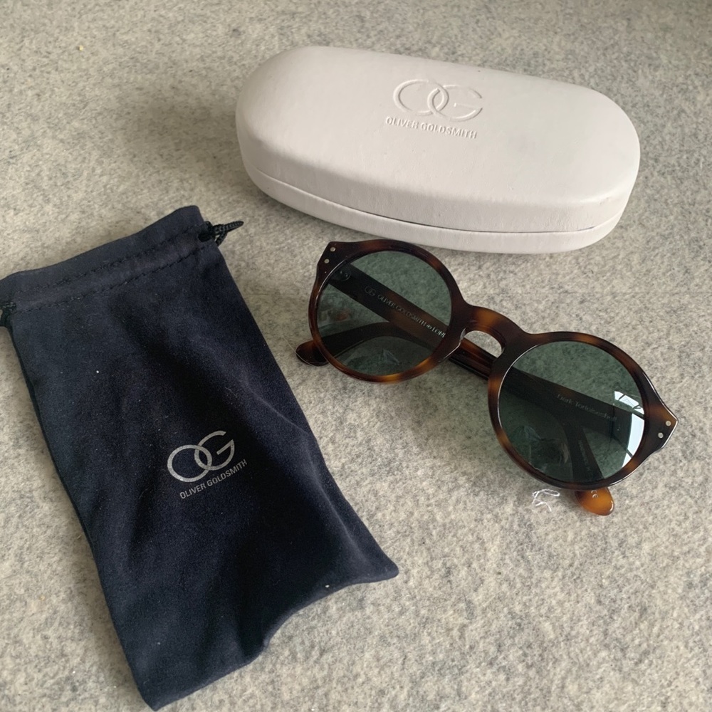 Tortoise Oliver Goldsmith Casper Sunglasses